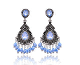 Women's Drop Earrings blue
