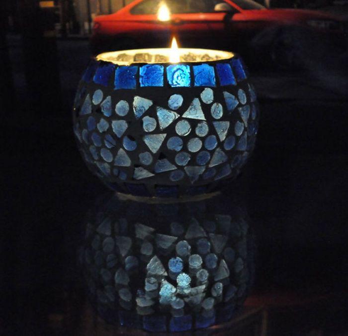 Handmade Tea Light  Candle Holders