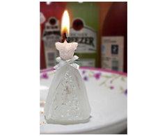 Bridal Wedding Topper Candle
