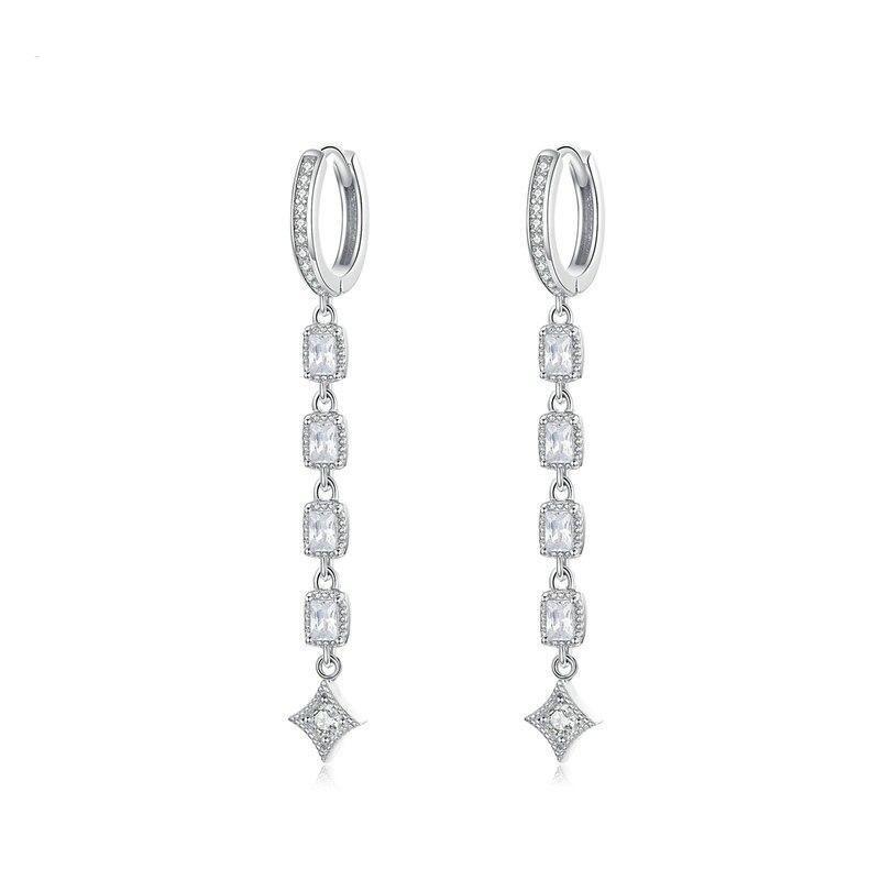 Elegant Crystal Dangle Earrings