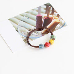 Ceramic Handmade Trinkets Bracelet