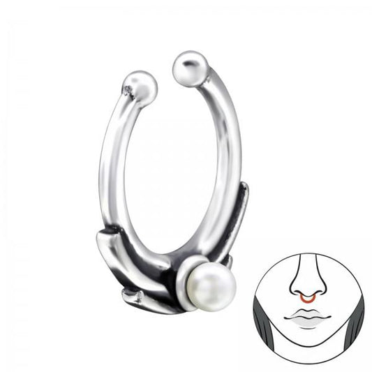 Bali Pearl Nose Ring