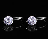 Diamond Crystal Drop Earrings For Women