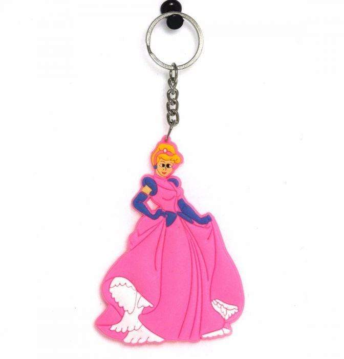DISNEY PRINCESS PVC KEYCHAIN
