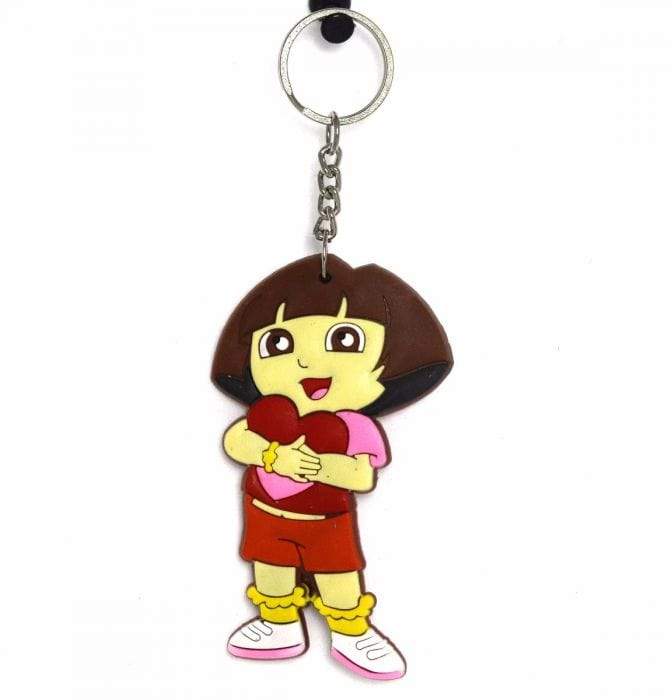 CARTOON CHARACTERS PVC KEYCHAIN