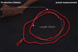Ethnic Bodhi Buddha Red Bead Bracelet