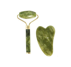 Jade Face Roller and  Stone