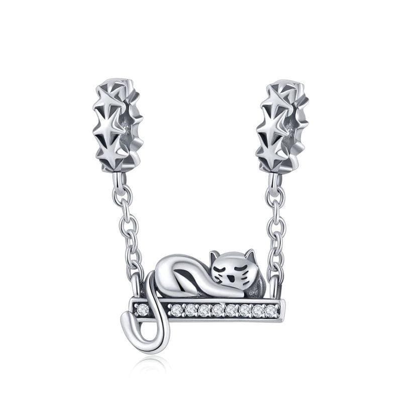 Intricate Comfortable Cat Charm