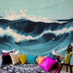 Crashing Waves Tapestry Wall Hanging
