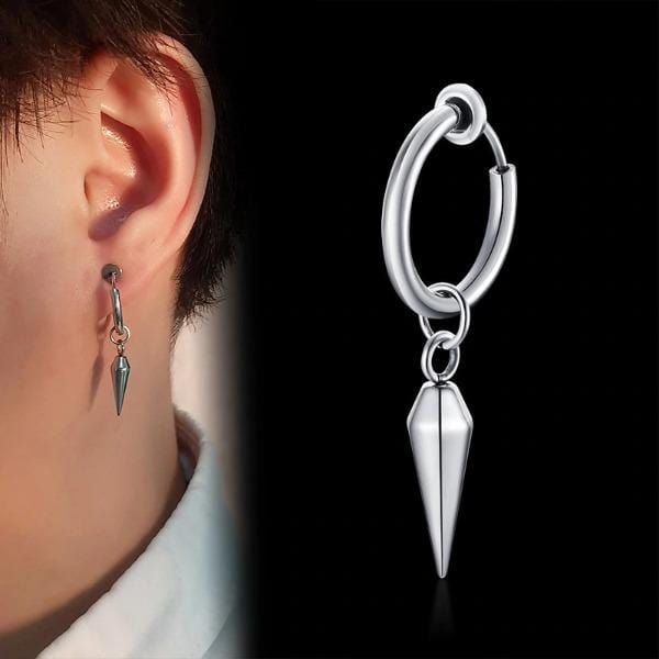 Fashion 12 Pairs CZ Magnetic Stud Earrings For Men Stainless Steel  Non-Piercing Cross Dangle Hoop Earrings UniCross Clip On Earring @ Best  Price Online | Jumia Kenya