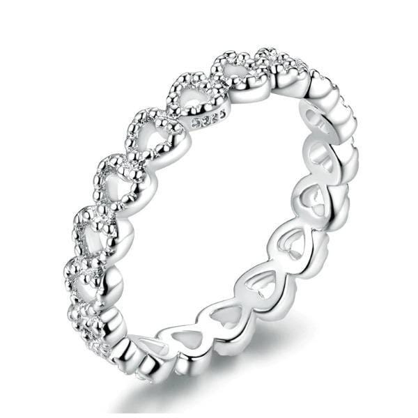 Pandora braided outlet crystal ring