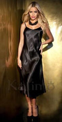 Arella Long Satin Chemise
