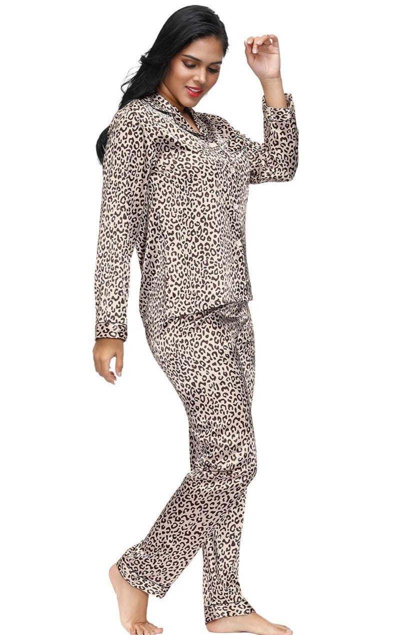 Leopard Pajama set