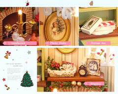 FESTIVE SPIRIT MINIATURE DOLLHOUSE