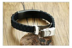 Custom Personalised Engraved  Mens Bracelet