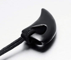 Stainless Steel  Men's  Bullhorn Necklaces