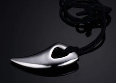 Stainless Steel  Men's  Bullhorn Necklaces
