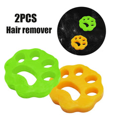2pcs Pet Hair Remover Collector for washing machine.