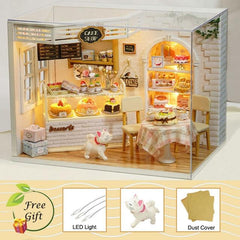 Parisian Cafe Miniature Dollhouse