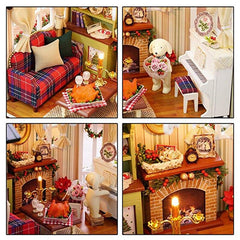 FESTIVE SPIRIT MINIATURE DOLLHOUSE