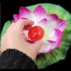5 pcs  Lotus  Flower Floating  Candles