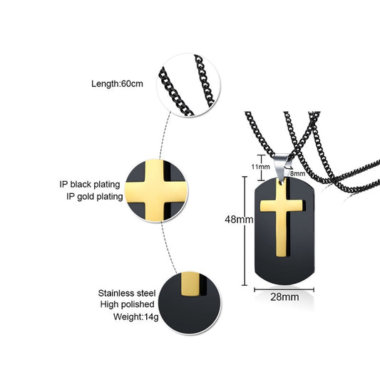 Christian Cross necklace  for Men