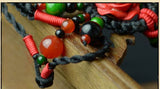 Red Choker Vintage Pendant Necklace