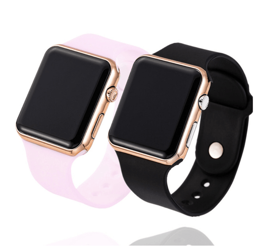 2PCS Sport Digital  Led Watches Set