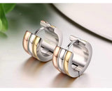 Stainless Steel Fashion Hoop Earrings
