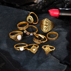 Stunning Boho Ring Set