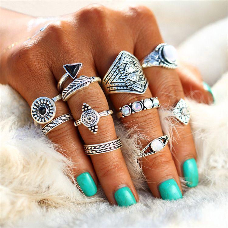 Stunning Boho Ring silver
