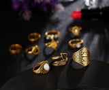 Stunning Boho Ring gold