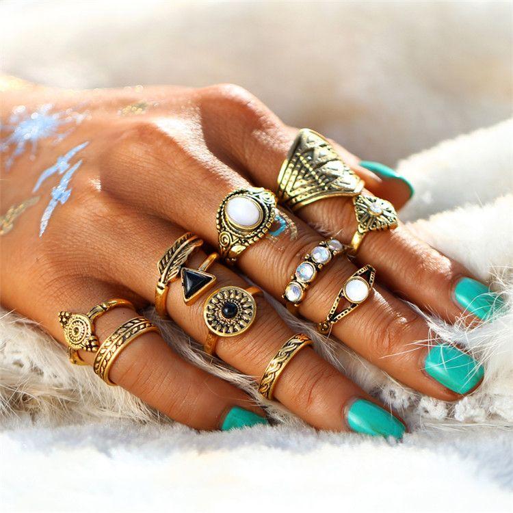Stunning Boho Ring gold