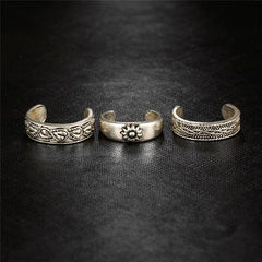 Three Piece Bohemian Toe Ring