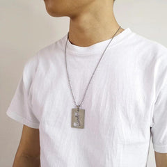 Bicycle  Pendant Necklace for Men