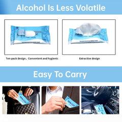 Alcohol Wipes Pack - 75% Alcohol